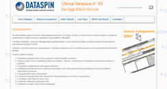 Desktop Screenshot of dataspin.net