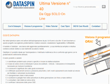 Tablet Screenshot of dataspin.net